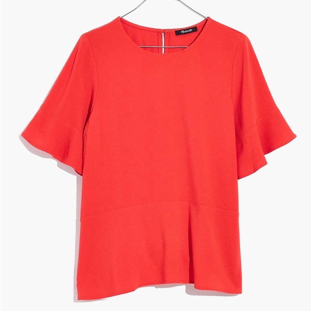 Madewell Flare Hem Top